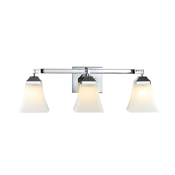 Staunton Iron/Glass Modern Cottage LED Vanity Light